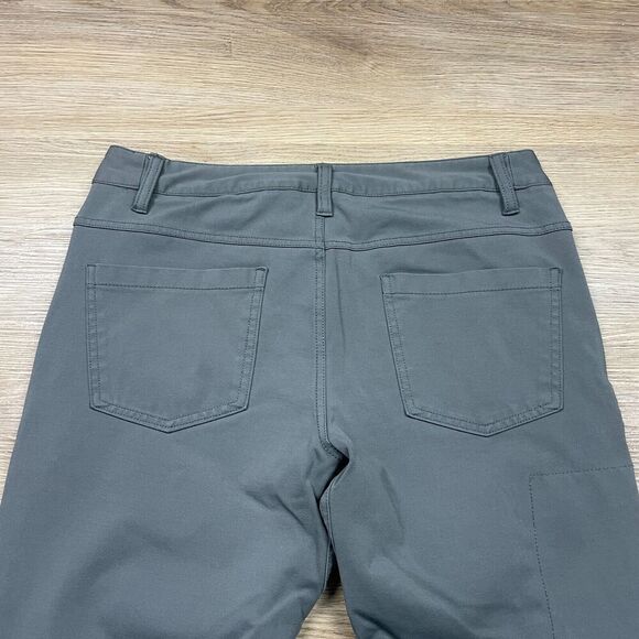 Bylt Pants Mens Medium Gray Everyday 2.0 Stretch Sim Fit Zip Pocket Chino - Picture 10 of 14